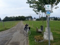 Auf dem Radweg oberhalb Bonndorf