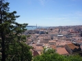 Ausblick auf die westlich gelegenen Staddteile