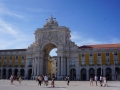 Arco da Rua Augusta beim Comercio-Platz