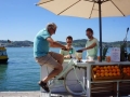 Smoothie-Zubereitung mit menschlicher Energie