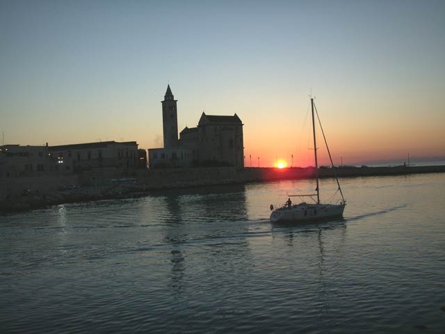 Sonnenuntergang in Trani Sonnenuntergang in Trani