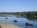 Traditionelle Schiffe auf der Loire
